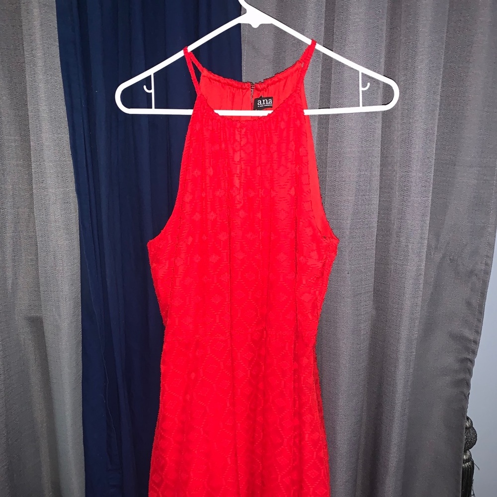 Red dress